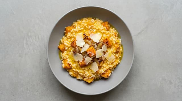 Risotto z dynią i parmezanem