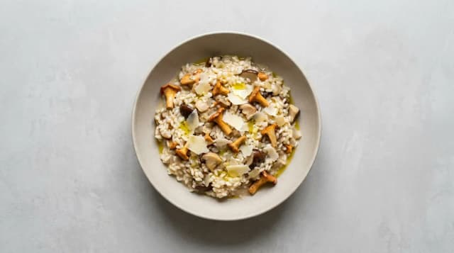 Risotto z grzybami leśnymi