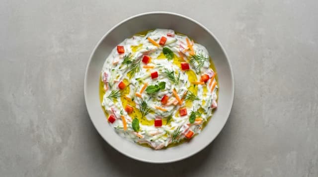 Tzatziki z warzywami