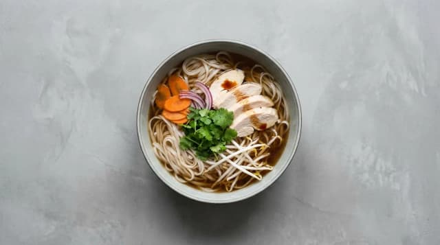 Zupa pho z kurczakiem