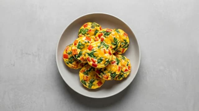 Muffinki jajeczne z warzywami