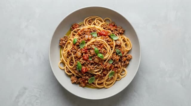 Spaghetti bolognese