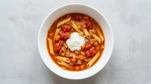 Zupa pomidorowa z makaronem