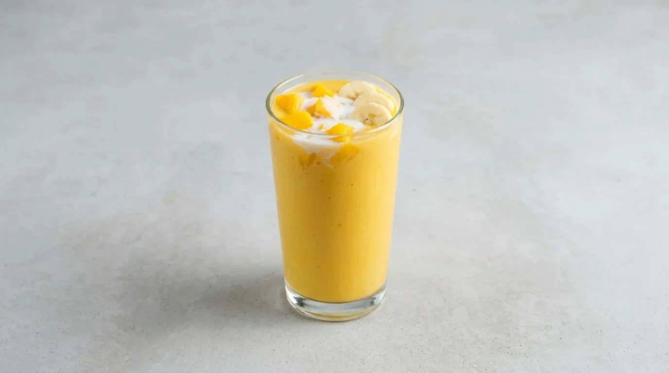 Koktajl mango z mleczkiem kokosowym