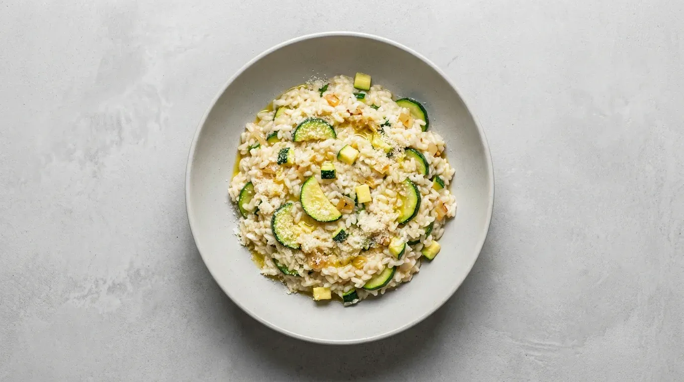 Risotto z cukinią