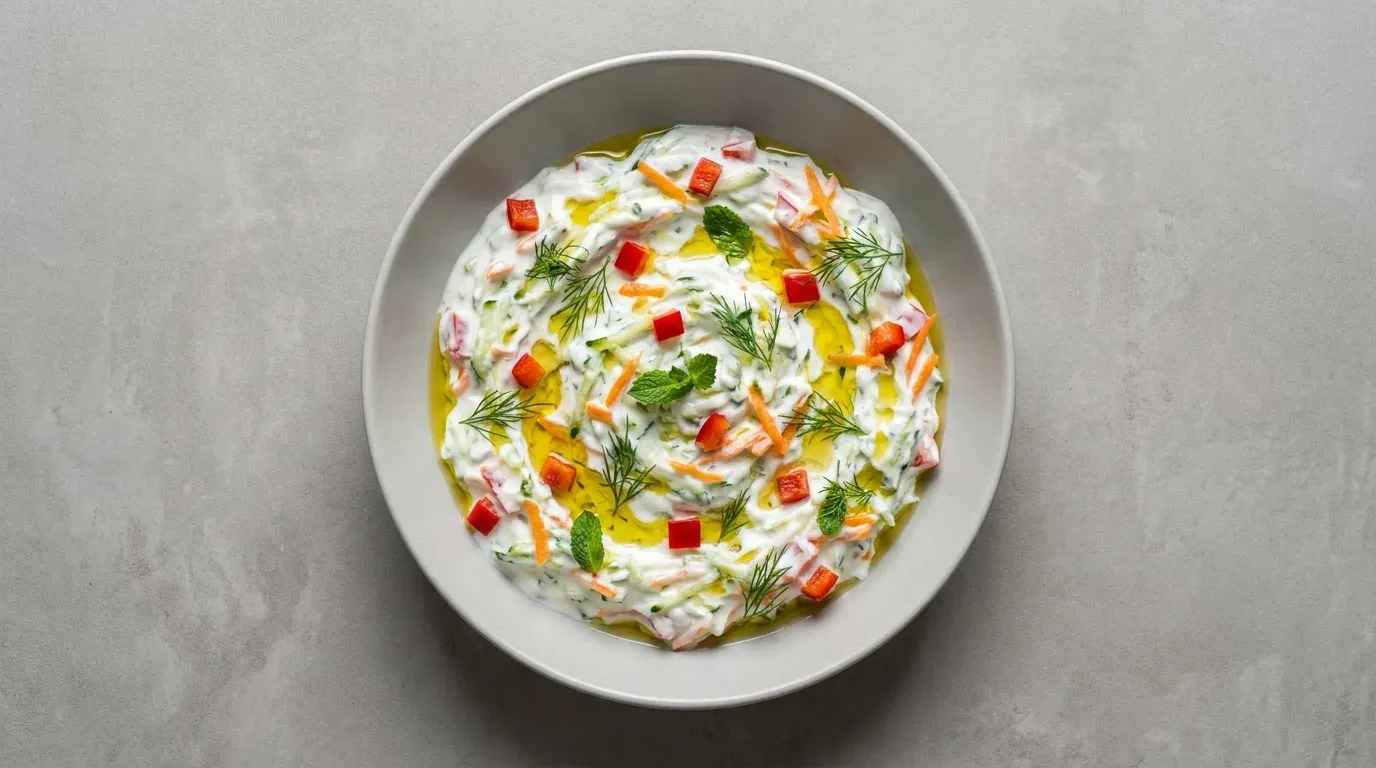Tzatziki z warzywami