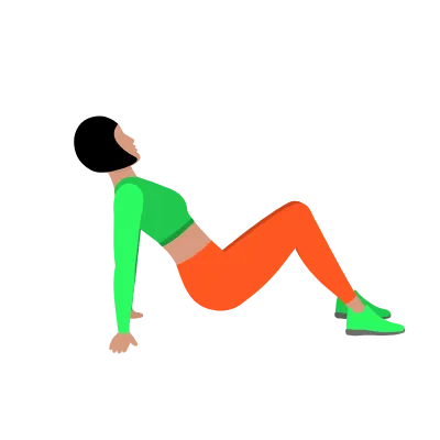 Mostek w oparciu tyłem